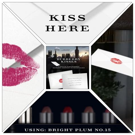 burberry kisses su twitter|burberry deep makeup.